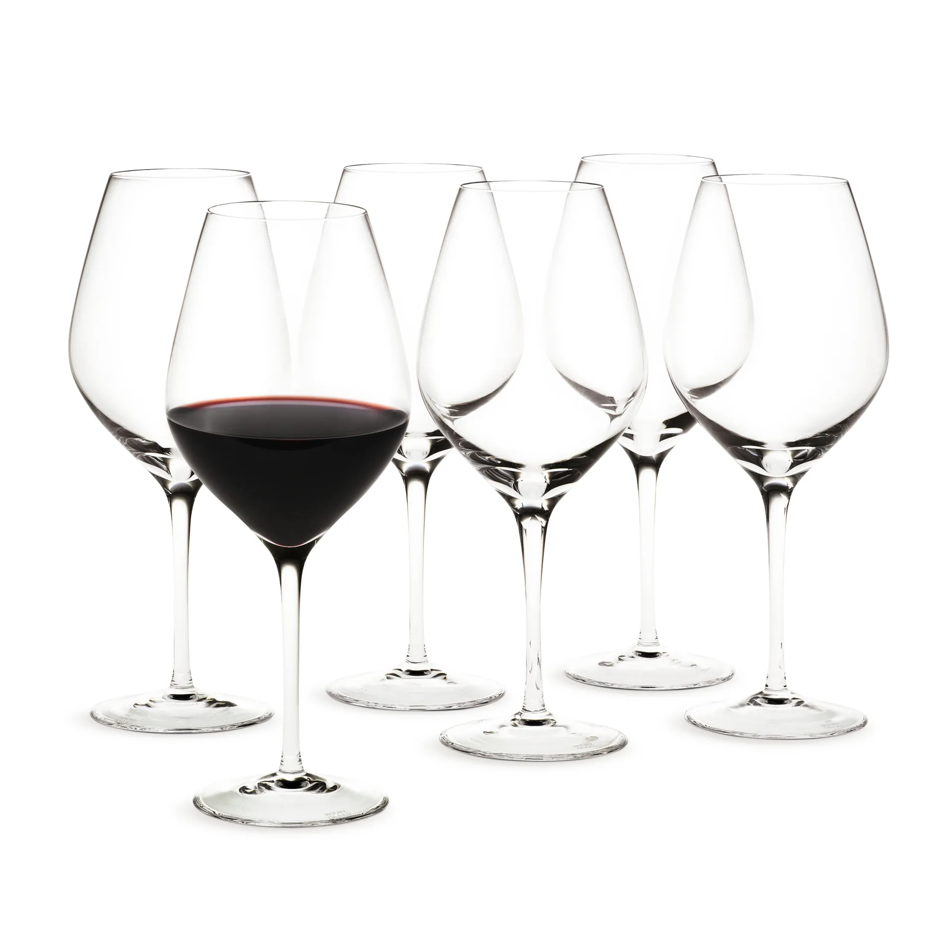 Cabernet red wine glass 52 cl 6 pack, Clear Holmegaard