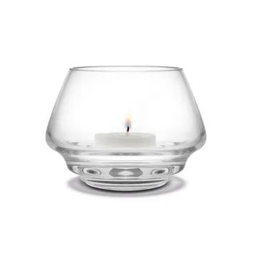Flow lantern Ø 10 cm - Clear - Holmegaard