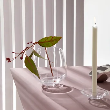 Flow lantern Ø 18.5 cm - Clear - Holmegaard
