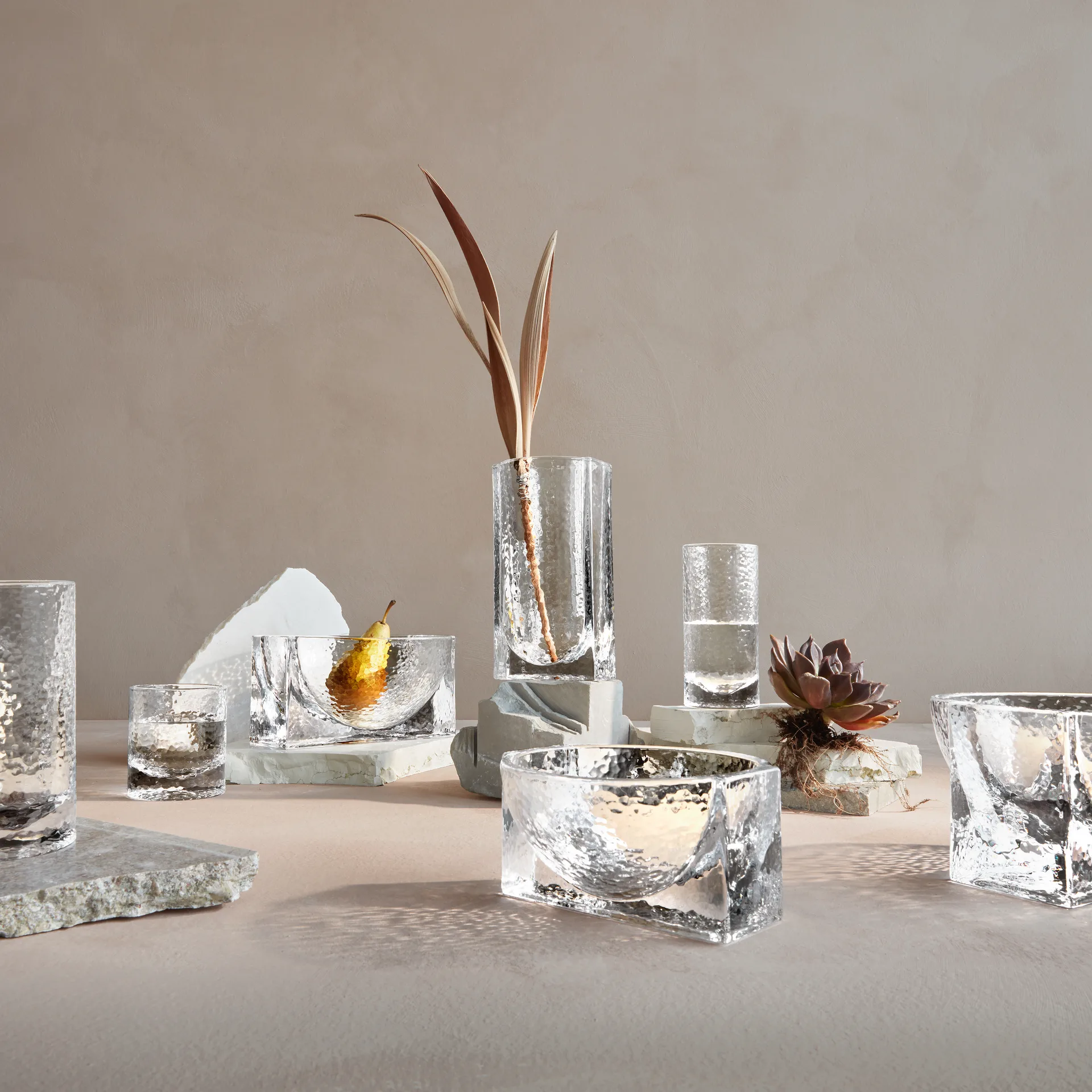 Forma vase 20 cm, Clear Holmegaard