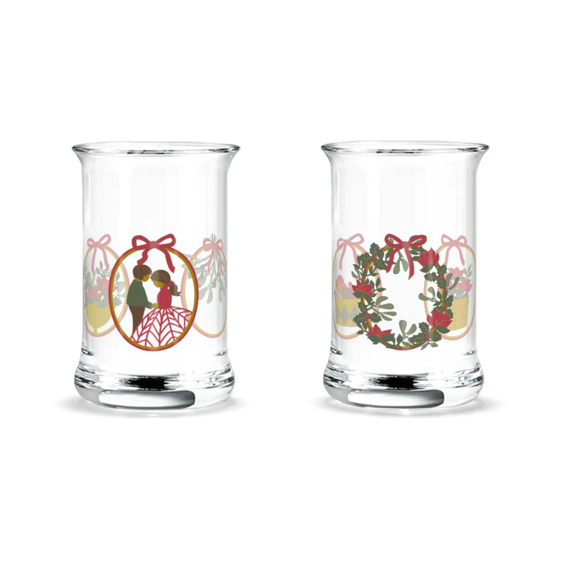 Holmegaard Christmas snaps glass 2-pack, 2025 Holmegaard