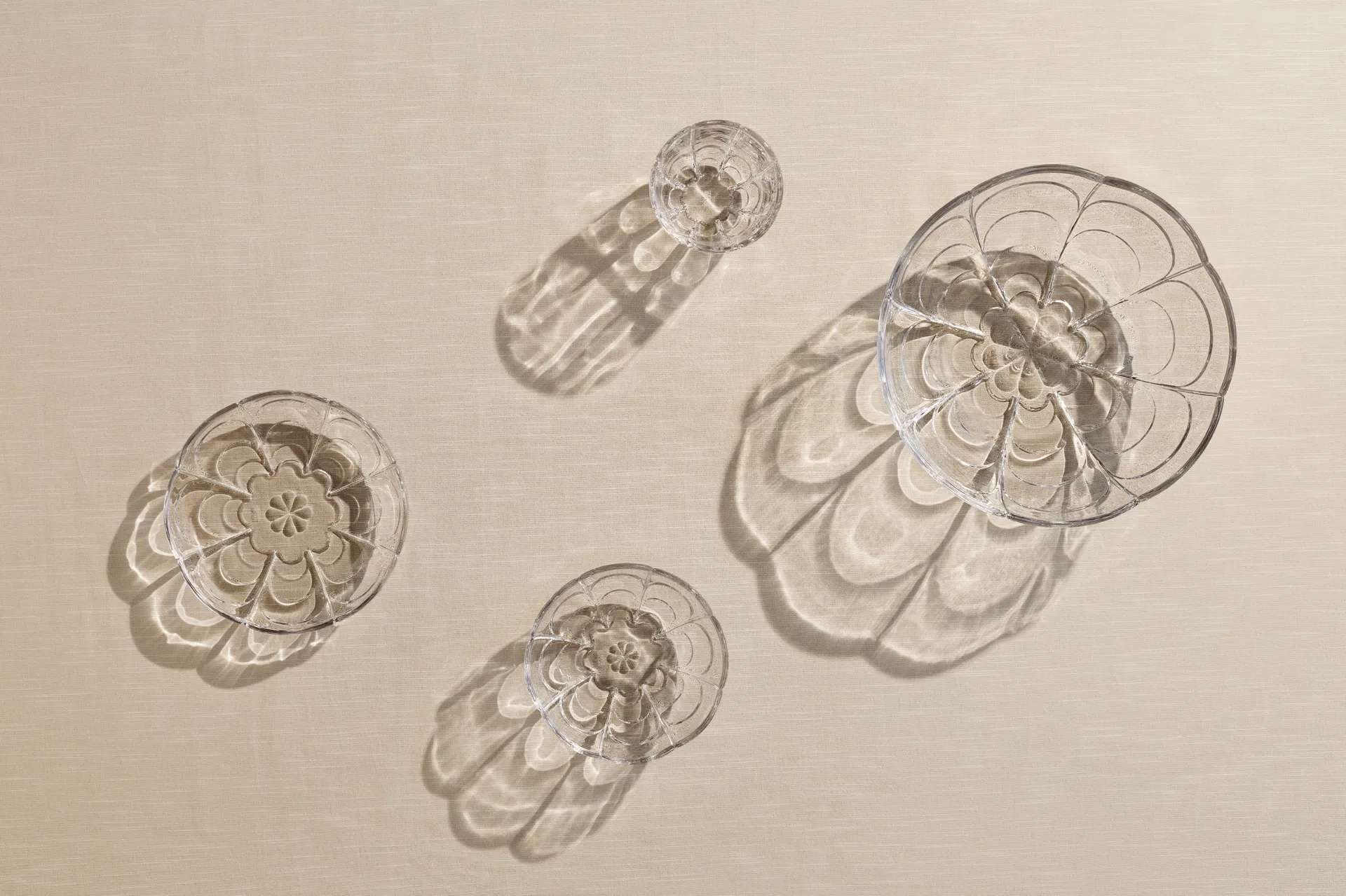 Lily bowl Ø13 cm 2-pack, Clear Holmegaard
