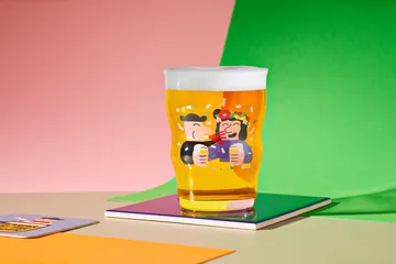 Mikkeller pint beer glass 40 cl - 2025 - Holmegaard