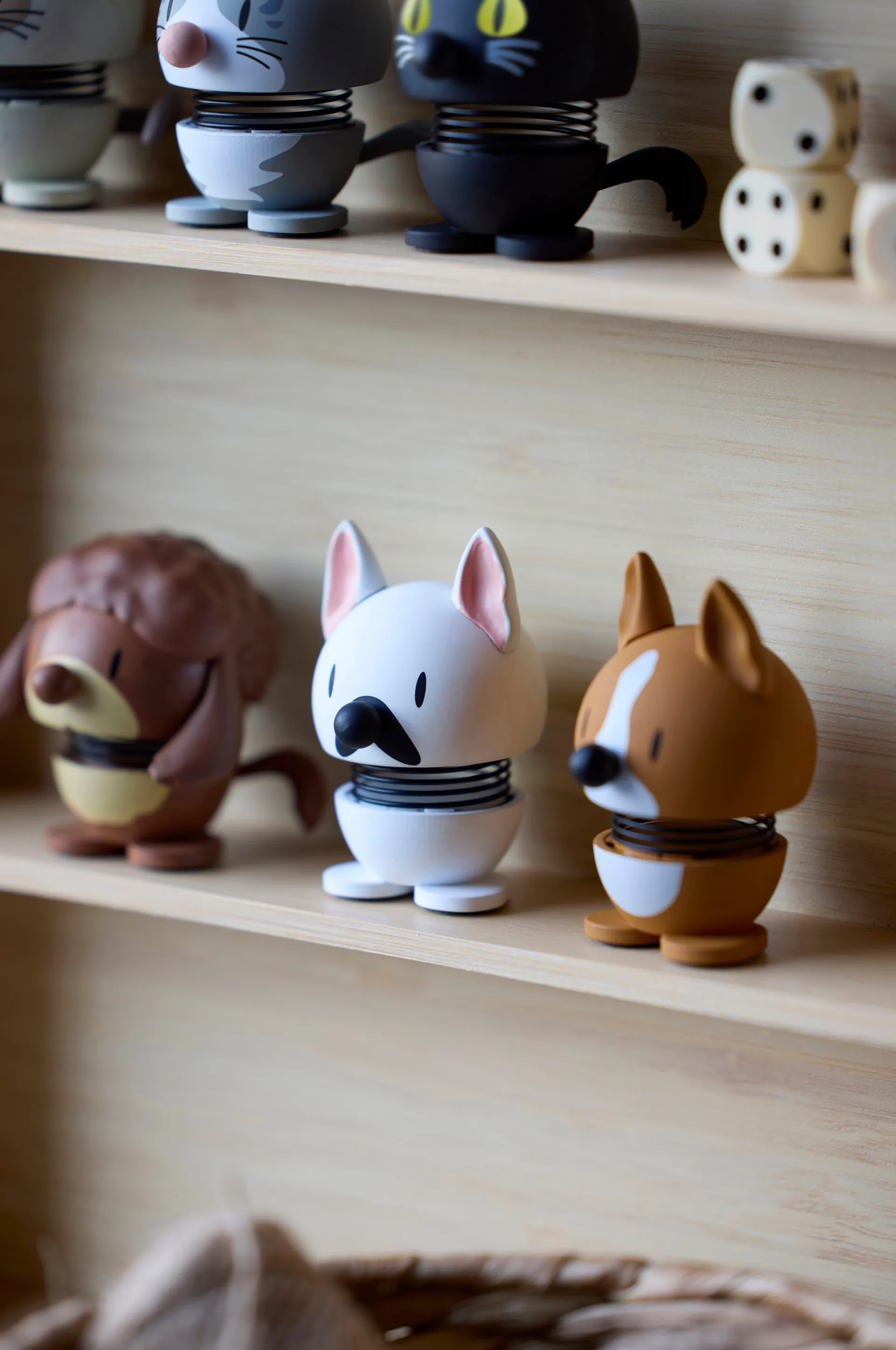 Hoptimist figure XS, Corgi, brown Hoptimist