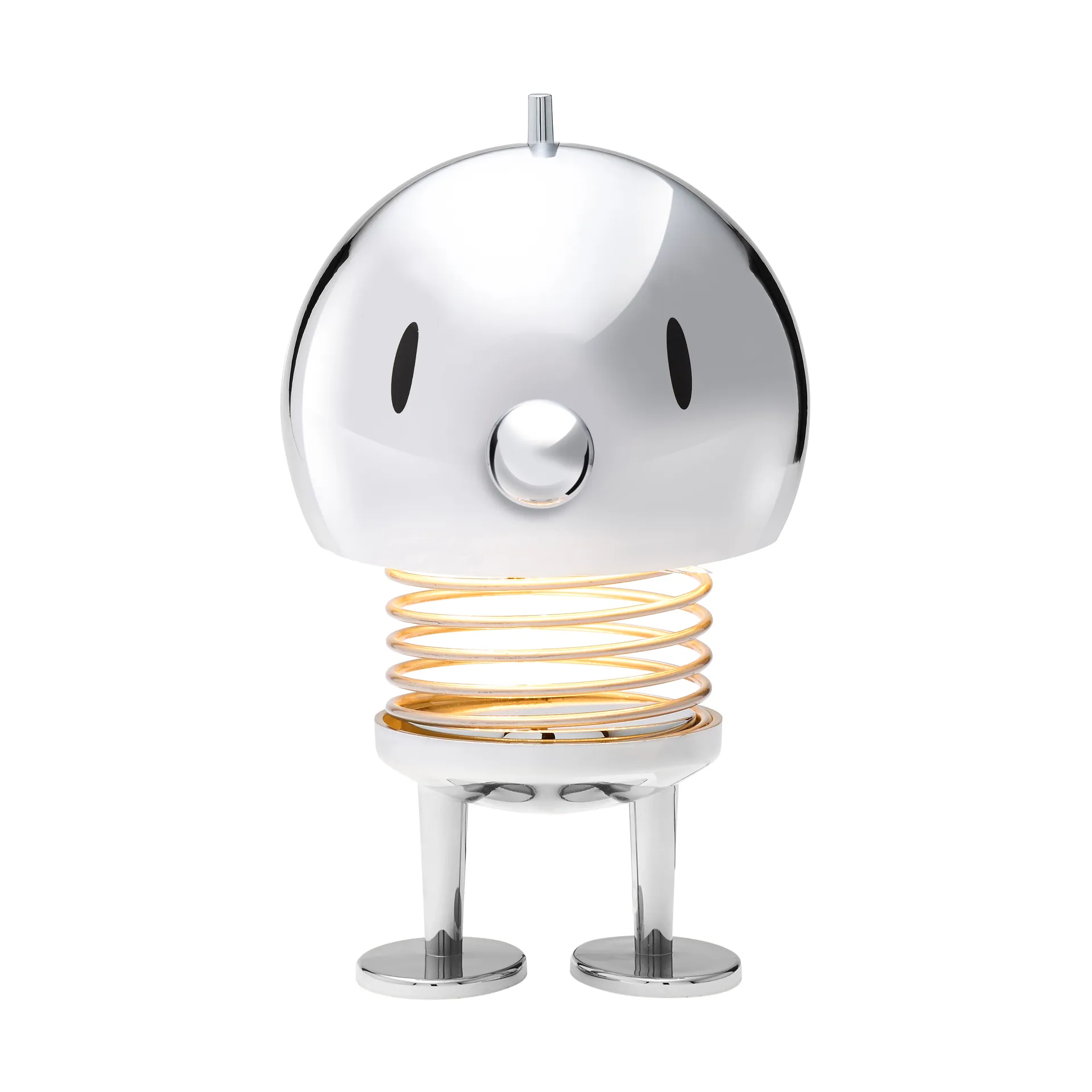 Hoptimist LED lamp portable L, Chrome Hoptimist