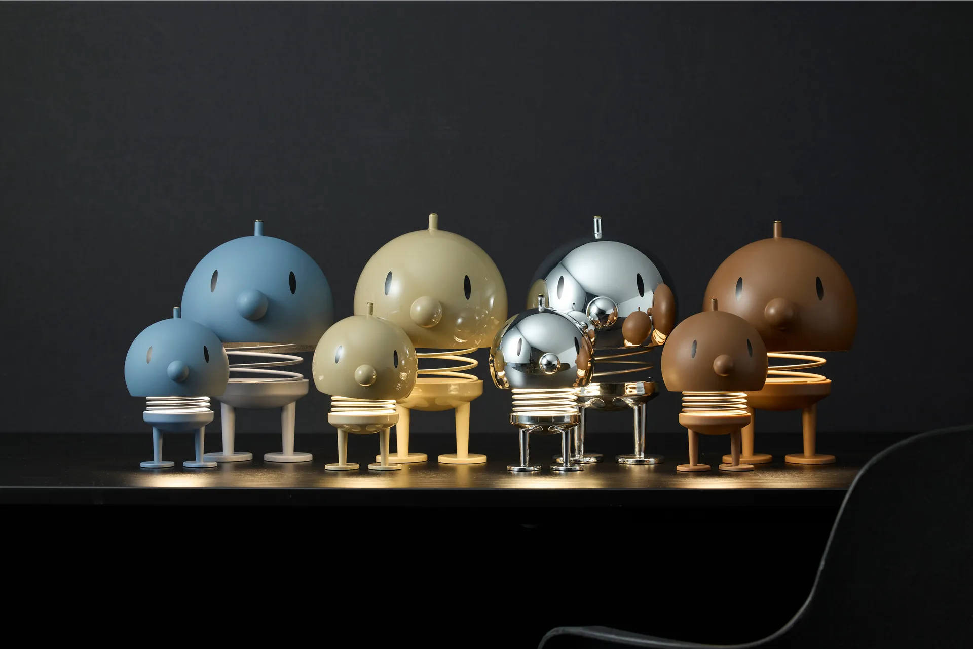 Hoptimist LED lamp portable XL, Latte Hoptimist