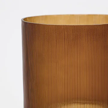Amka tea light holder Ø10 cm - Amber - House Doctor