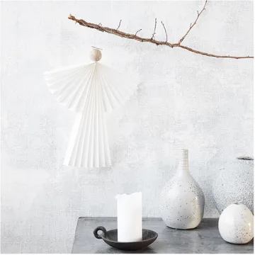 Angel Christmas decoration white - 36 cm - House Doctor