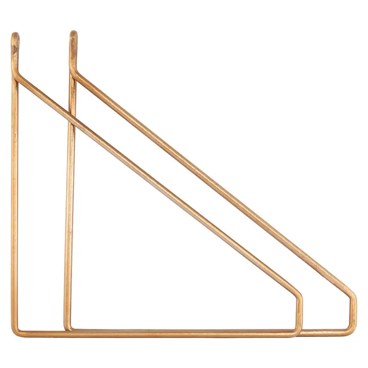 Apart shelving system 2-pack - Brass - House Doctor