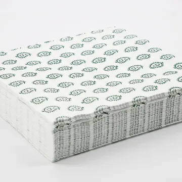 Arke napkins 40st - Green - House Doctor