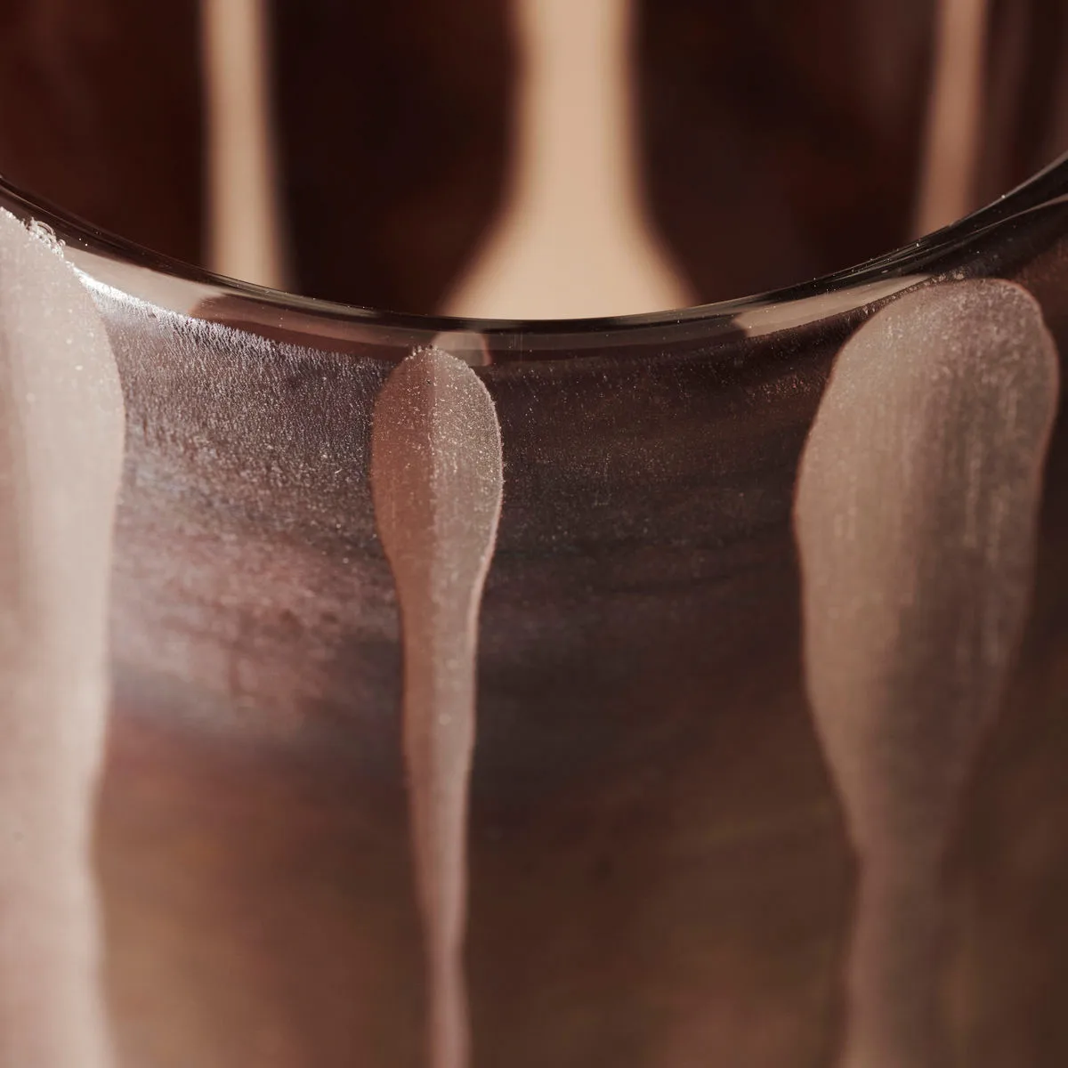 Bai tea light holder 10.5 cm, brown House Doctor