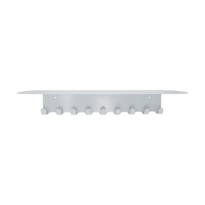 Book rack 9 hooks 18x60 cm - Light gray - House Doctor