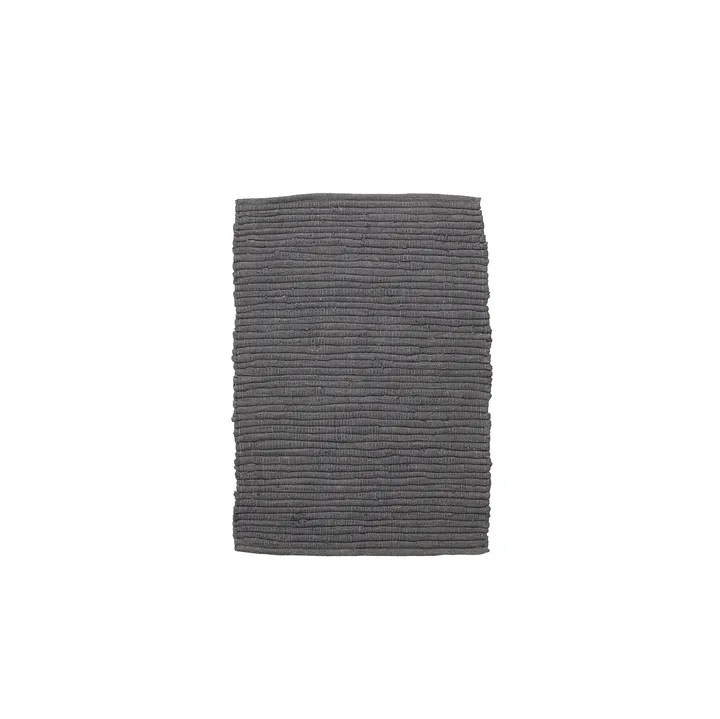 Chindi rug 60x90 cm - Grey - House Doctor