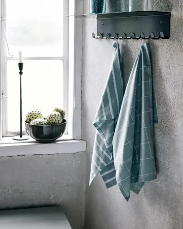 Clean kitchen towel 2-pack - Light blue - House Doctor