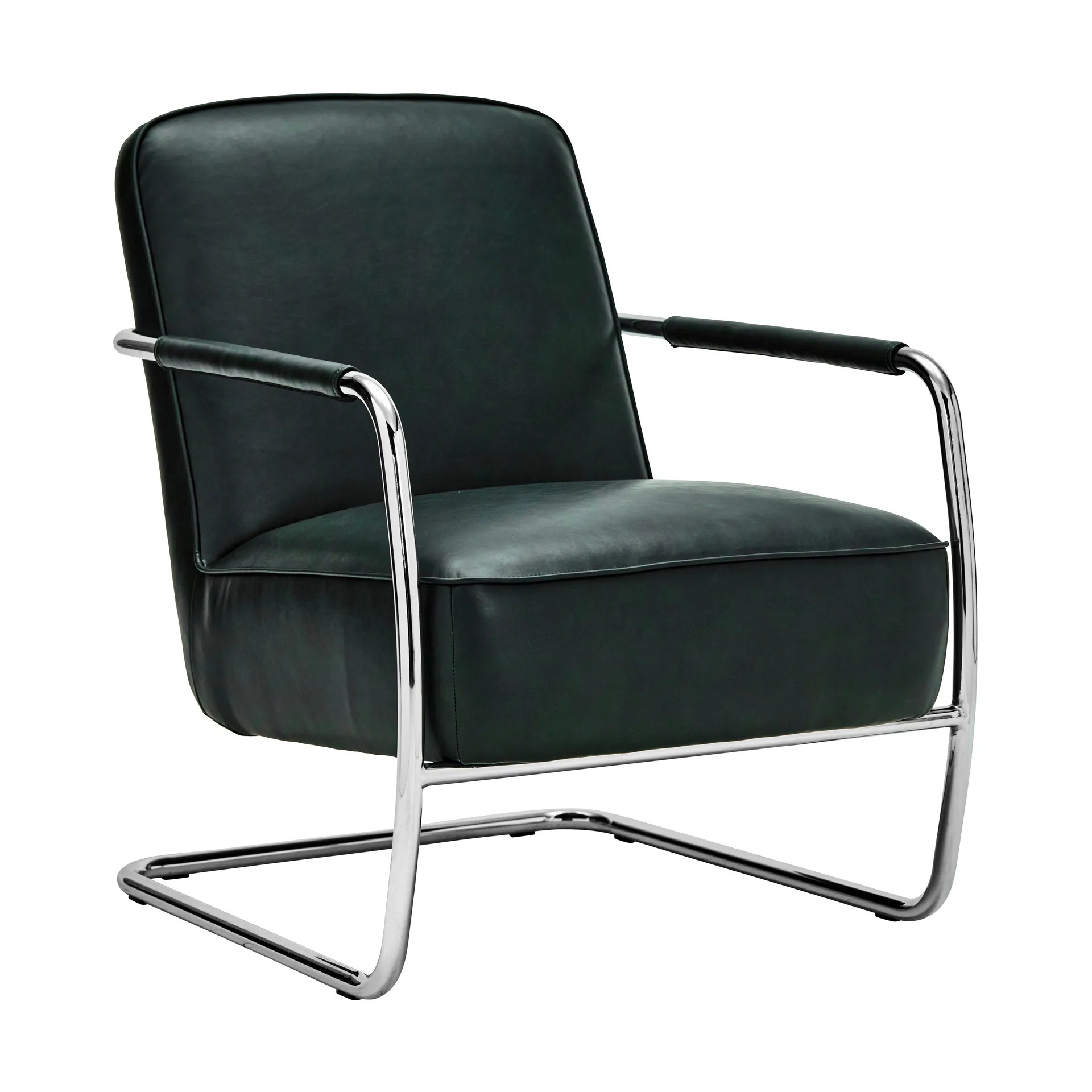 Comma lounge chair, Dark green House Doctor