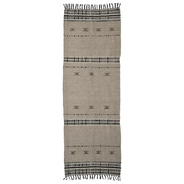 Cros rug 90x300 cm - Sand - House Doctor