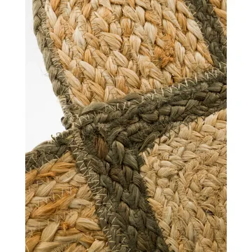 Denta doormat - Green-natural, 60x90 cm - House Doctor