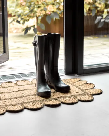 Denta doormat - Green-natural, 60x90 cm - House Doctor