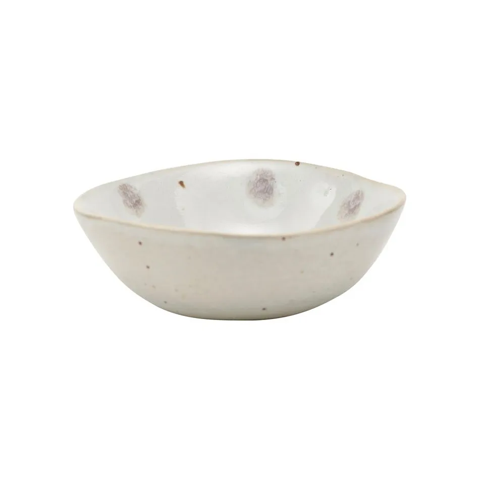 Dots bowl Ø8.8 cm, Creamy white House Doctor