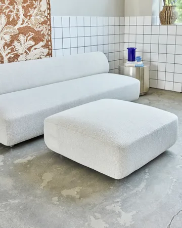 Feel pouf - Off-white, 95x95x42 cm - House Doctor