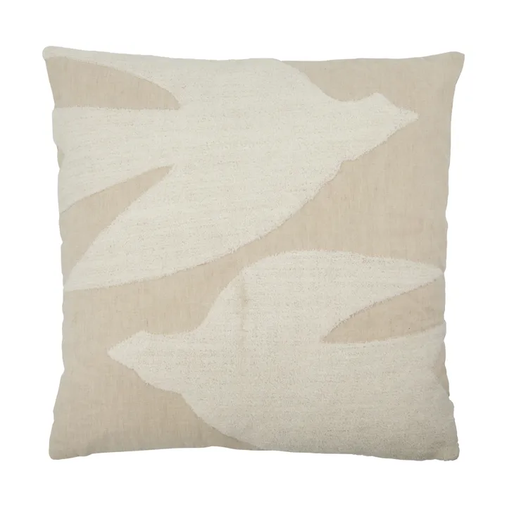 Fly cushion cover 50x50 cm - Off-white - House Doctor