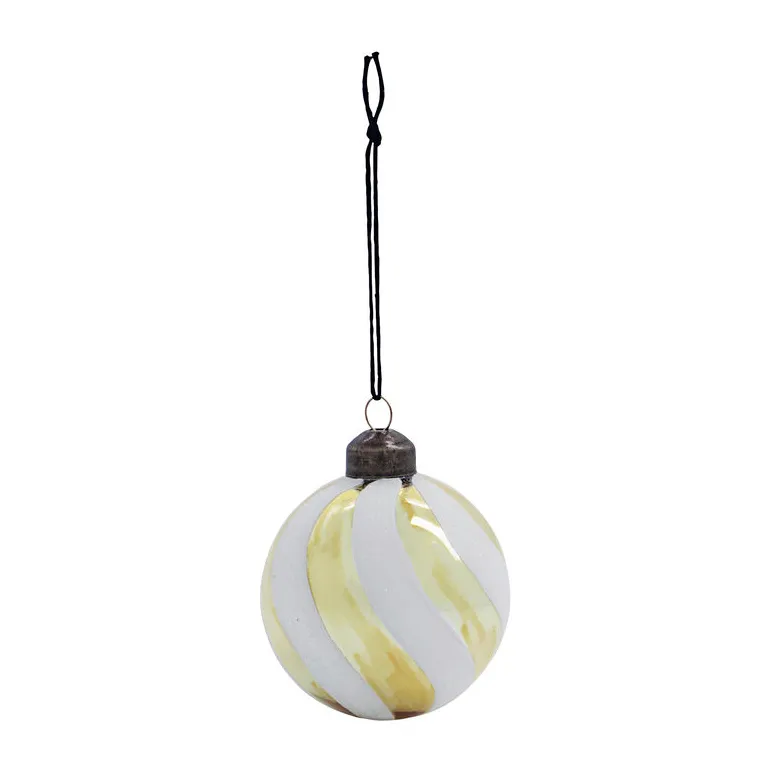 Glowi Christmas tree bauble Ø6 cm 6-pack, Gold House Doctor