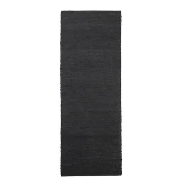 Hempi rug 90x300 cm - Black - House Doctor