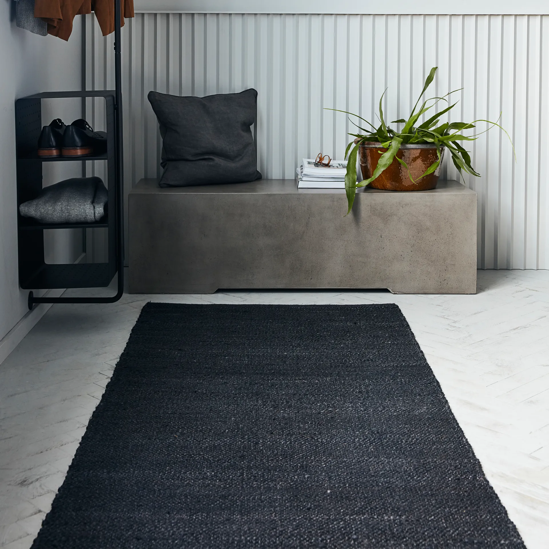Hempi rug 90x300 cm, Black House Doctor