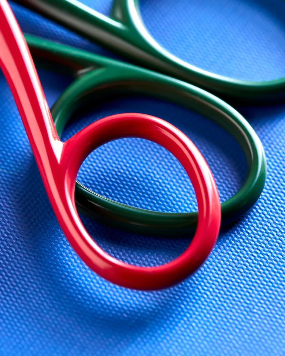 House Doctor scissors 2 pieces, Red, green House Doctor