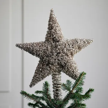 Joy Christmas topper star - gold - House Doctor