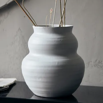 Juno vase 19 cm - white - House Doctor
