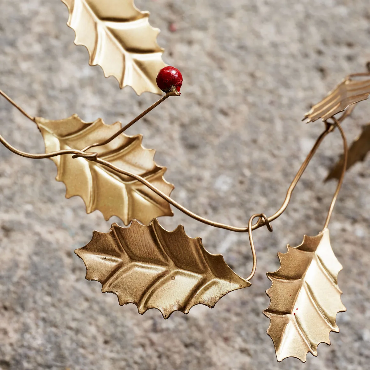 Leaf garland 180 cm, Golden House Doctor