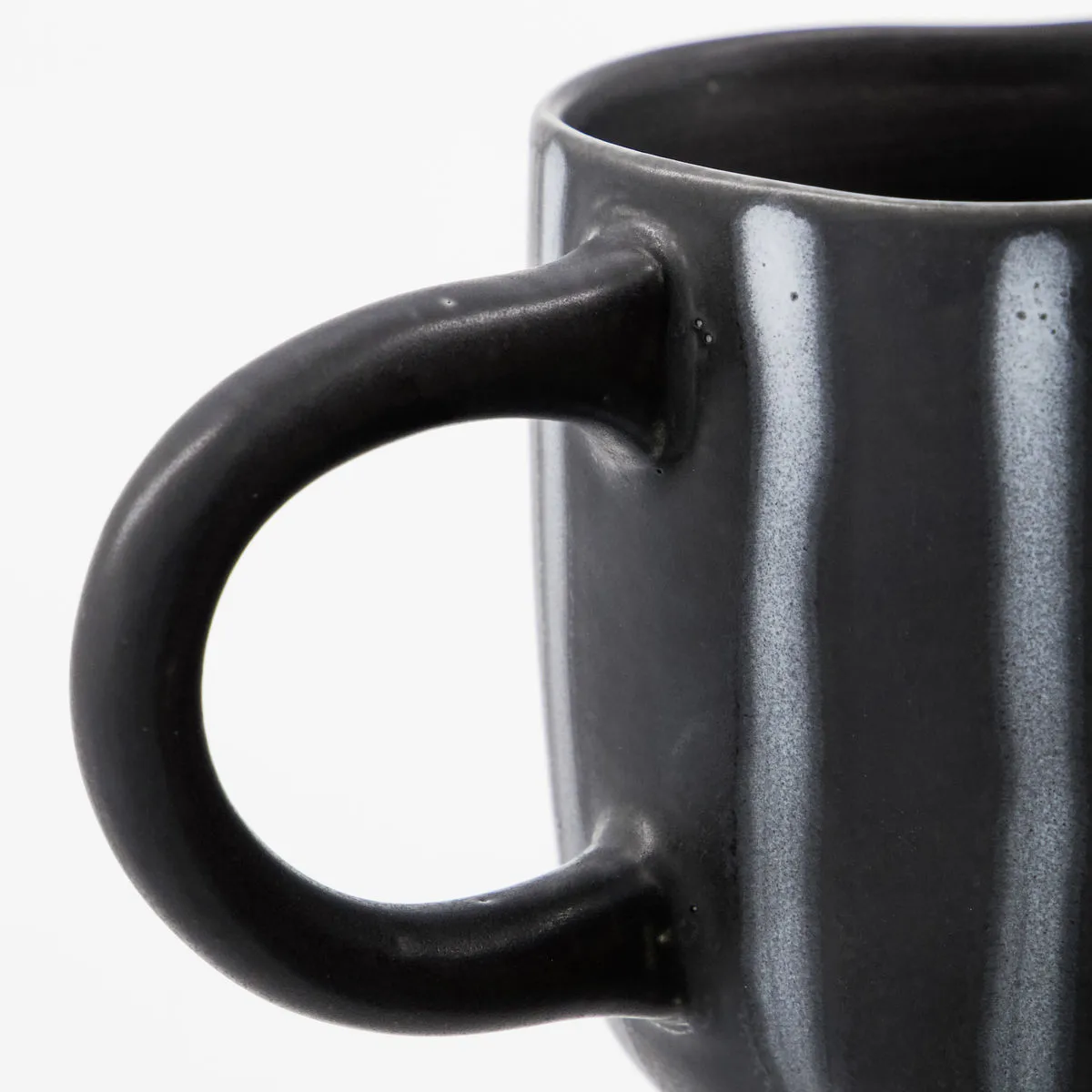 Line cup 30 cl, Black-brown House Doctor
