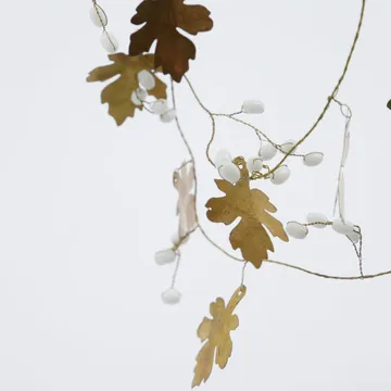 Maple Garland 183 cm - White-brass - House Doctor