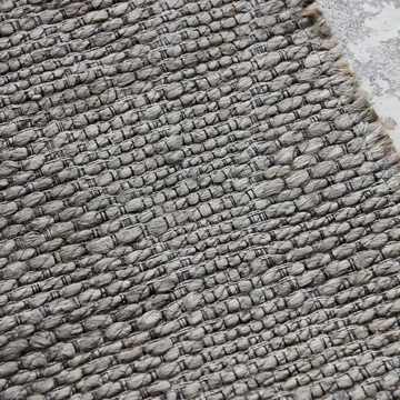 Mara rug 100x240 cm Grey Harmaa - grey - House Doctor