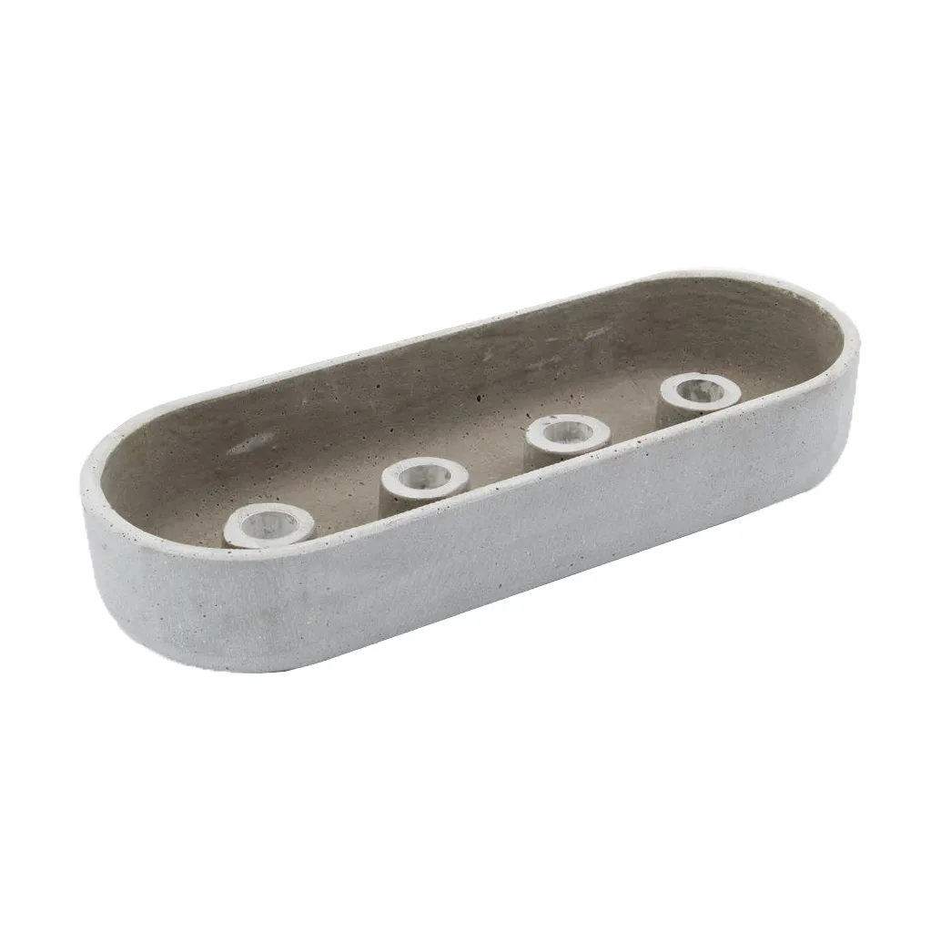 Marb advent candle stick 13x35 cm, Concrete House Doctor