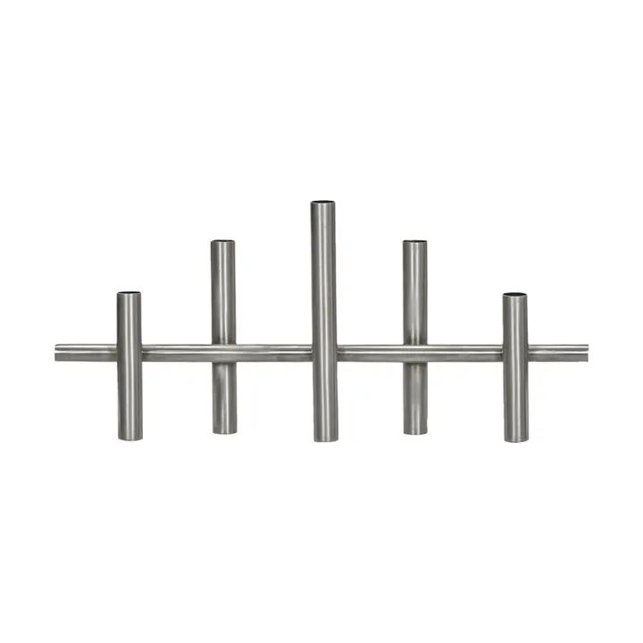 Maxi candle holder 45 cm - Antique silver - House Doctor