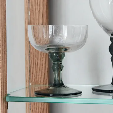 Meyer cocktail glass 25 cl - clear-grey - House Doctor