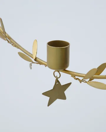 Mistle candle holder Ø35 cm - Brass - House Doctor