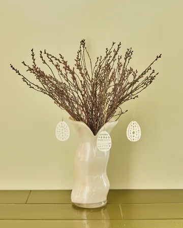 Nori Easter hanging ornament set of 3 pieces - Beige - House Doctor
