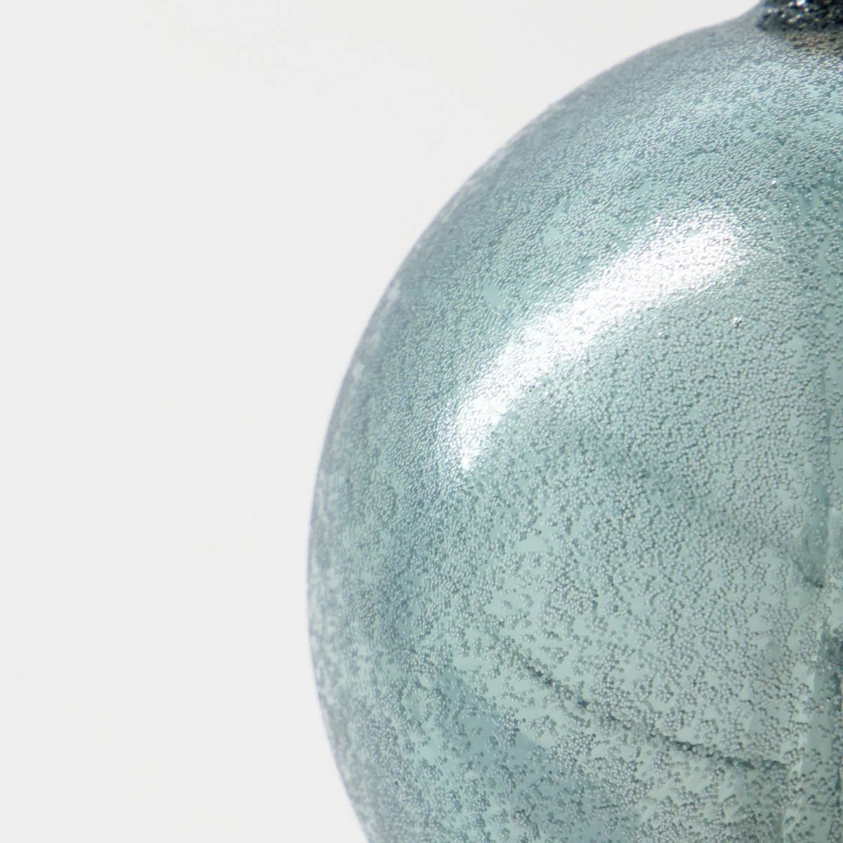 Runy Christmas bauble Ø8 cm 2 pieces, Light blue House Doctor