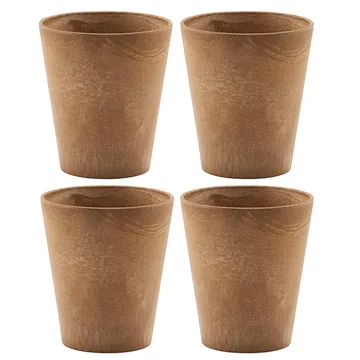 Serveur mug 4-pack - gold - House Doctor