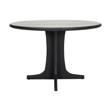 Shaker dining table Ø120 cm - Black - House Doctor