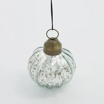 Shim Christmas tree bauble Ø10 cm - Silver - House Doctor