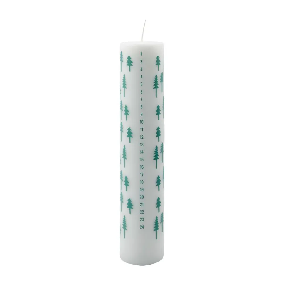 Shine calender candle , Light grey House Doctor