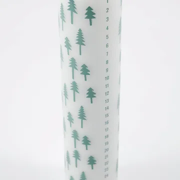 Shine calender candle  - Light grey - House Doctor
