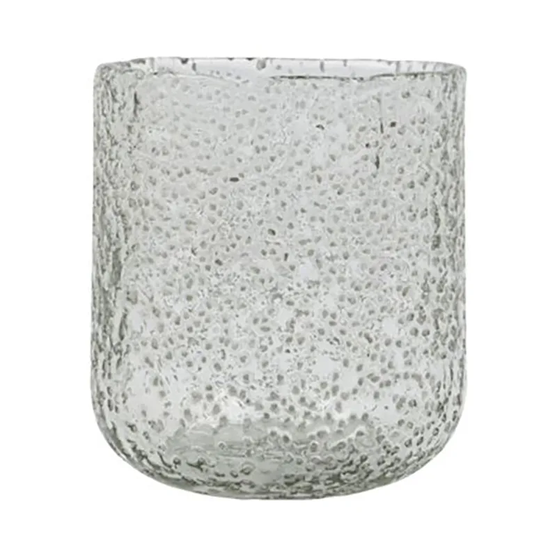 Snow candle lantern 10 cm, Clear House Doctor
