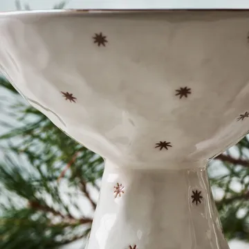 Starry cake saucer Ø15 cm - White - House Doctor