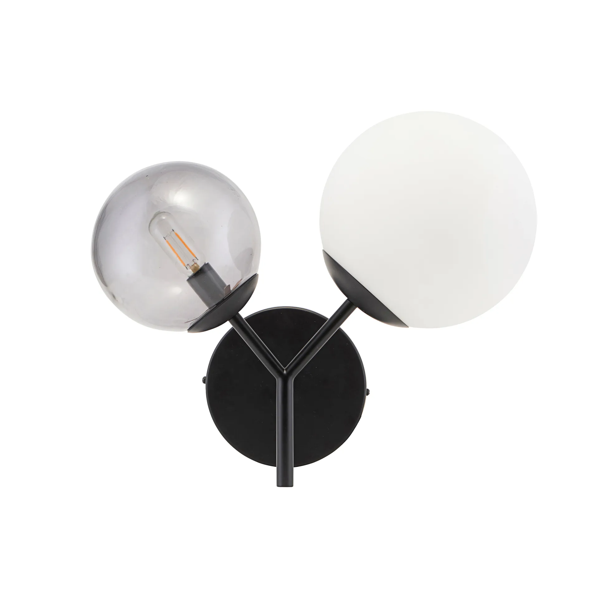 Twice wall lamp, black House Doctor