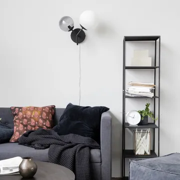 Twice wall lamp - black - House Doctor